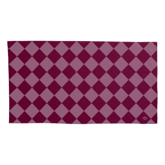 Cherry Checker Two Tone Kussenslopen HAMbyWG (Achterkant-Rechts)