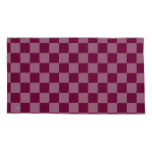Cherry Checker Two Tone Kussenslopen HAMbyWG (Achterkant-Links)