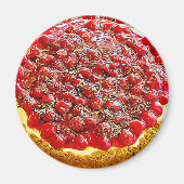 Cherry Cheesecake Chocolate Sprinkles Magnet (Voorkant)