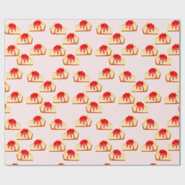 Cherry Cheesecake Dessert Cadeaupapier