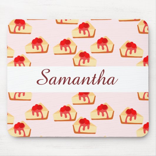 Cherry Cheesecake Dessert Muismat (Voorkant)