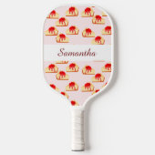 Cherry Cheesecake Dessert Pickleball Paddle (Voorkant)