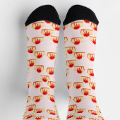 Cherry Cheesecake Dessert Sokken (Top)