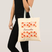 Cherry Cheesecake Dessert Tote Bag (Voorkant (product))