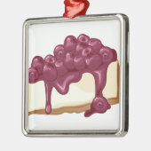 Cherry Cheesecake Metalen Ornament (Links)