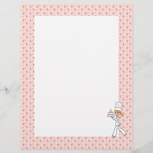 Cherry Chef Art niet-gecodeerde pagina Recipe (Voorkant)