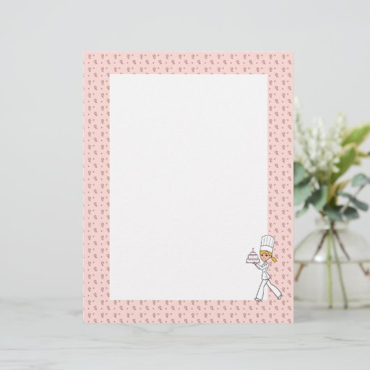 Cherry Chef Art niet-gecodeerde pagina Recipe (Staand voorkant)