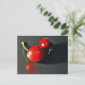 Cherry Cherries Fruit Briefkaart (Staand voorkant)