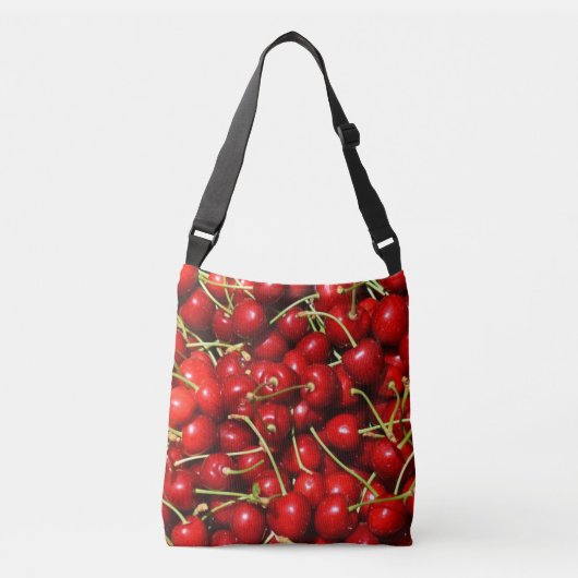 Cherry Cherries Red Crossbody Tas (Voorkant)