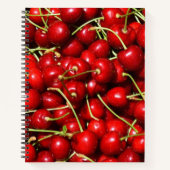 Cherry Cherries Red Notitieboek (Voorkant)