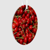 Cherry Cherries Red Ornament (voorkant)
