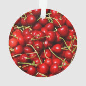 Cherry Cherries Red Ornament (achterkant)