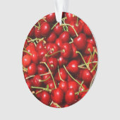 Cherry Cherries Red Ornament (voorkant)