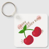 Cherry Cherry Cherry Bomb Sleutelhanger (Voorkant)