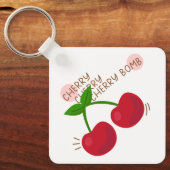 Cherry Cherry Cherry Bomb Sleutelhanger (Voorkant)