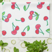 Cherry Cherry Kitchen Towel 16 x 24 inch Theedoek (Gevouwen)