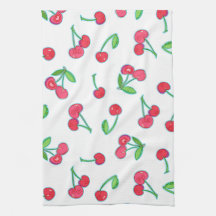 Cherry Cherry Kitchen Towel 16 x 24 inch