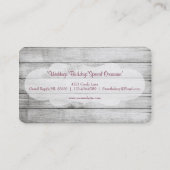 Cherry Chocolate Bakkerij Visitekaartje (Achterkant)