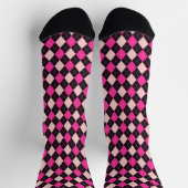 Cherry Chocolate Duurzame Premium Argyle    Sokken (Top)