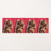 Cherry Chocolate Marshmallow Fudge op een Bord Yogamat (Voorkant (horizontaal))