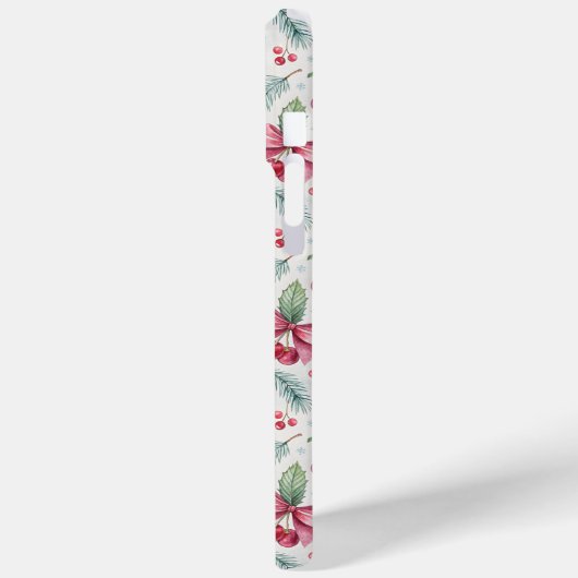 Cherry Christmas Case-Mate iPhone Case (Achterkant / Links)