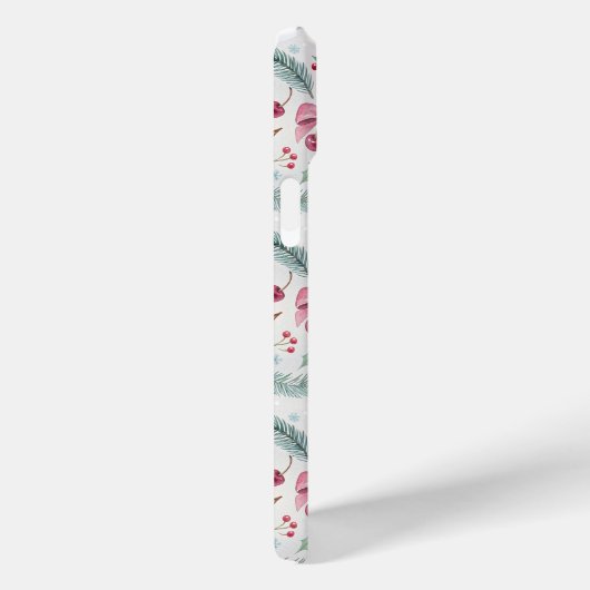 Cherry Christmas Case-Mate iPhone Case (Achterkant / Rechts)