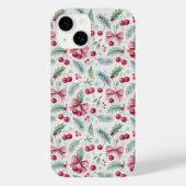 Cherry Christmas Case-Mate iPhone Case (Achterkant)