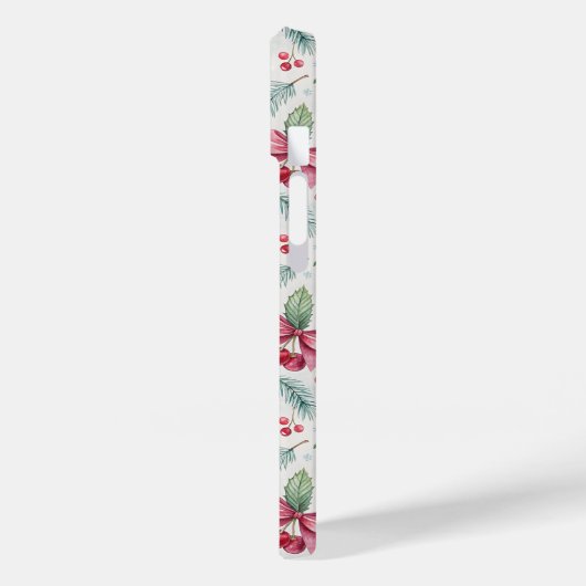 Cherry Christmas Case-Mate iPhone Case (Achterkant / Links)