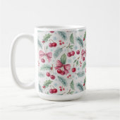 Cherry Christmas Koffiemok (Links)