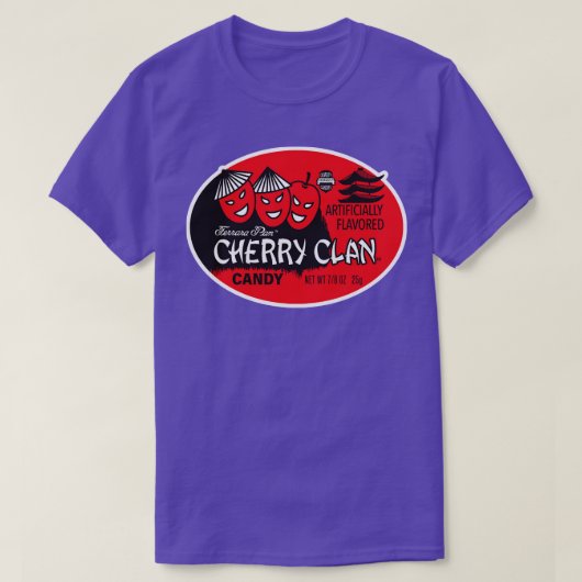 Cherry Clan Snoep T-shirt (Design voorkant)