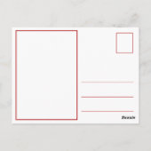 Cherry cocktail A tini bit Older, budget birthday Briefkaart (Achterkant)