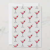 Cherry cocktail Een tini beetje ouder, elke leefti Kaart (Achterkant)