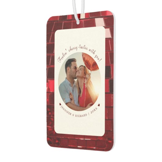 Cherry Coded Gepersonaliseerde Valentijnsdag Luchtverfrisser (Links)