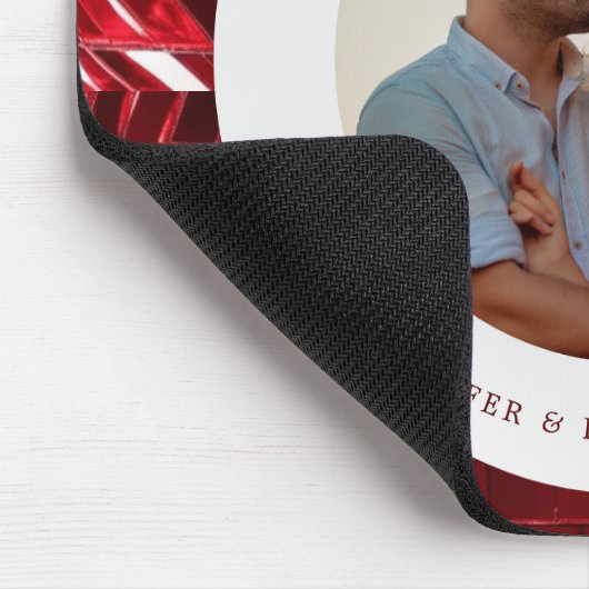 Cherry Coded Gepersonaliseerde Valentijnsdag Muismat (Hoek)