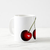 Cherry Coffee Mok uw kleuren (Voorkant links)