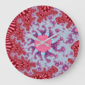 Cherry Cola Sunburst Grote Klok (Voorkant)