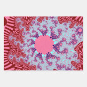 Cherry Cola Sunburst Inpakpapier Vel (Voorkant 3)