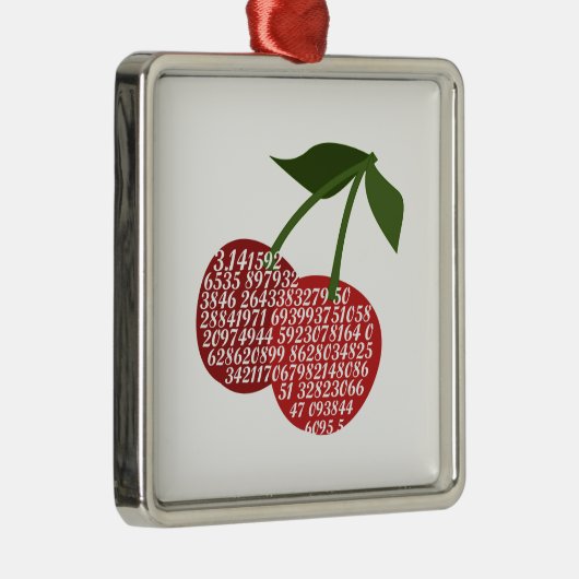 Cherry Complete Pi Metalen Ornament (Rechts)