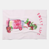 Cherry Cool Drink Fruits Keukenhanddoek (Horizontaal)