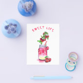 Cherry Cool Drink Zomer Cocktail Party Flyer (Enkel)