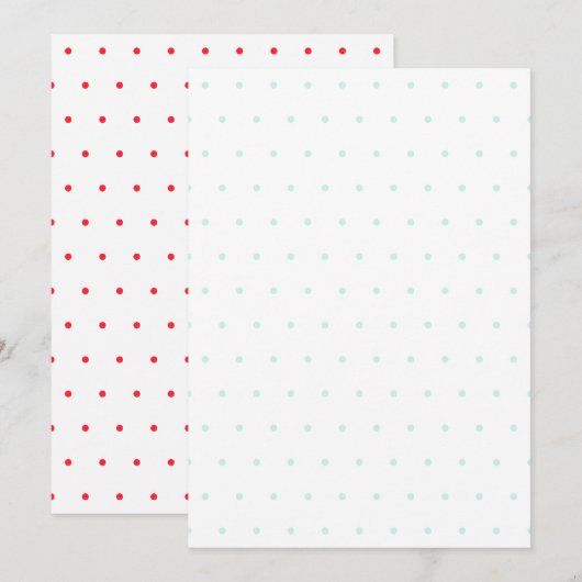 Cherry Cottage Polka Dots (Voorkant / Achterkant)