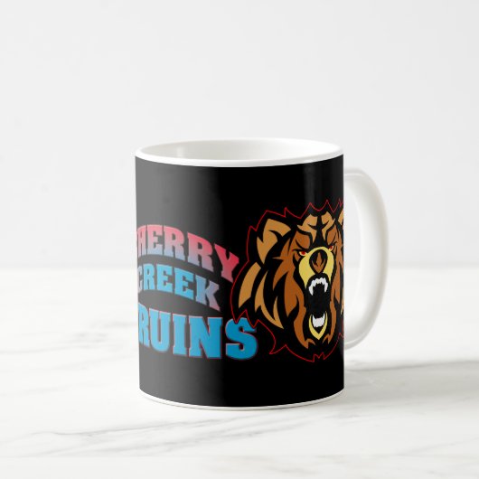 Cherry Creek Bruins Cup Koffiemok (Voorkant rechts)