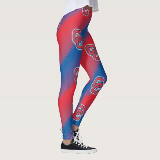 Cherry Creek (CC) Red en Blue Leggings (Rechts)