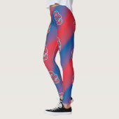 Cherry Creek (CC) Red en Blue Leggings (Links)