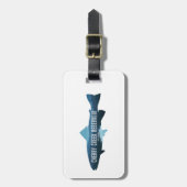 Cherry Creek Reservoir Colorado Fish Bagagelabel (Voorkant verticaal)