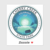 Cherry Creek State Park Colorado  Badge Sticker (Vel)