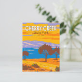 Cherry Creek State Park Colorado  Briefkaart (Staand voorkant)