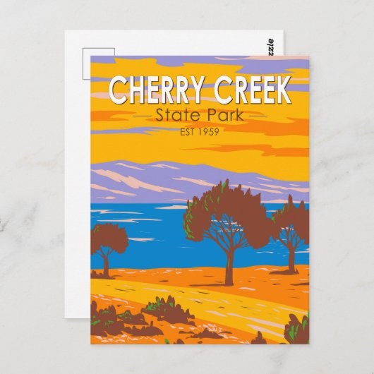 Cherry Creek State Park Colorado  Briefkaart (Voorkant / Achterkant)