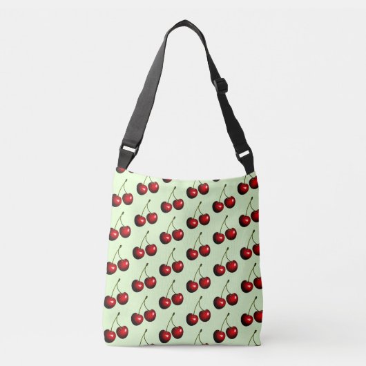 Cherry Crossbody Bag - Uw kleuren Crossbody Tas (Voorkant)