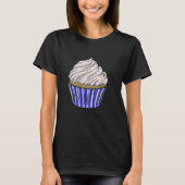 Cherry Cup Kakes Sprinklers Baking Muffins T-shirt (Voorkant)